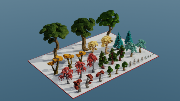 minecraft trees fantasy